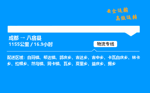 成都到八宿县物流价格查询,成都至八宿县物流费用,成都到八宿县物流几天到