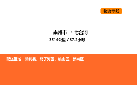 崇州市到七台河茄子河区物流公司_崇州市到七台河茄子河区货运专线公司（当天走车）