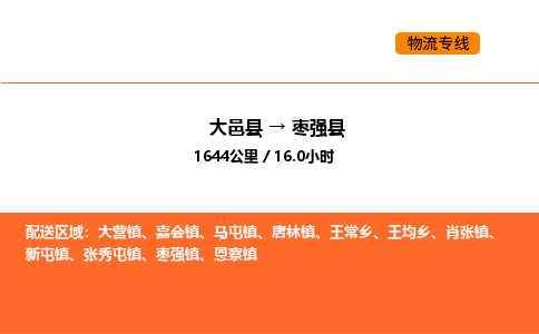 大邑县到枣强县物流公司_大邑县到枣强县货运专线公司（当天走车）