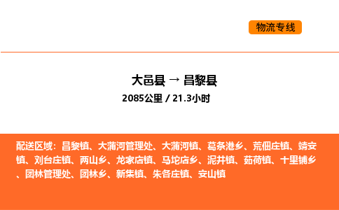 大邑县到昌黎县物流公司_大邑县到昌黎县货运专线公司（当天走车）