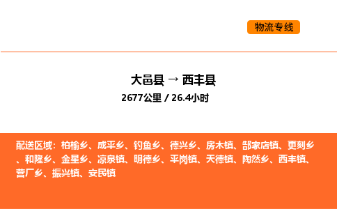 大邑县到息烽县物流公司_大邑县到息烽县货运专线公司（当天走车）