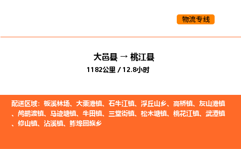 大邑县到桃江县物流公司_大邑县到桃江县货运专线公司（当天走车）