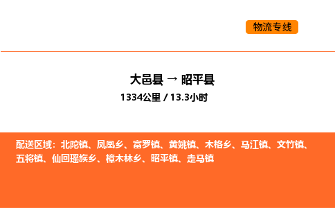 大邑县到昭平县物流公司_大邑县到昭平县货运专线公司（当天走车）