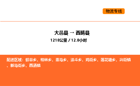 大邑县到西畴县物流公司_大邑县到西畴县货运专线公司（当天走车）